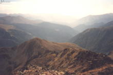 Blick von Pic de Font Blanca auf Pic de Besal (2000)