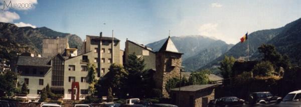 Regierungsgeb�ude in Andorra la Vella (1998)